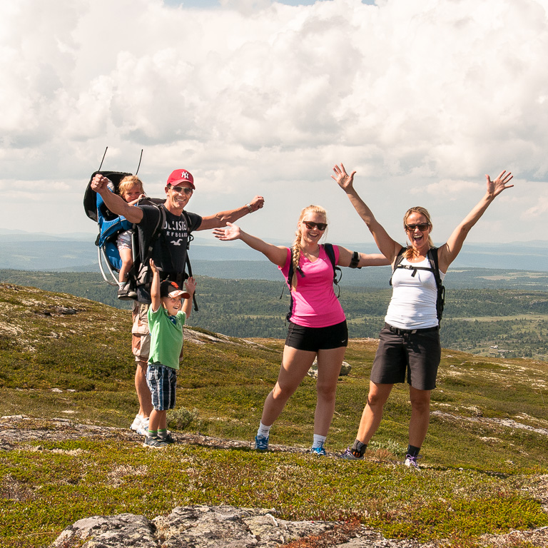 På tur på Skeikampen