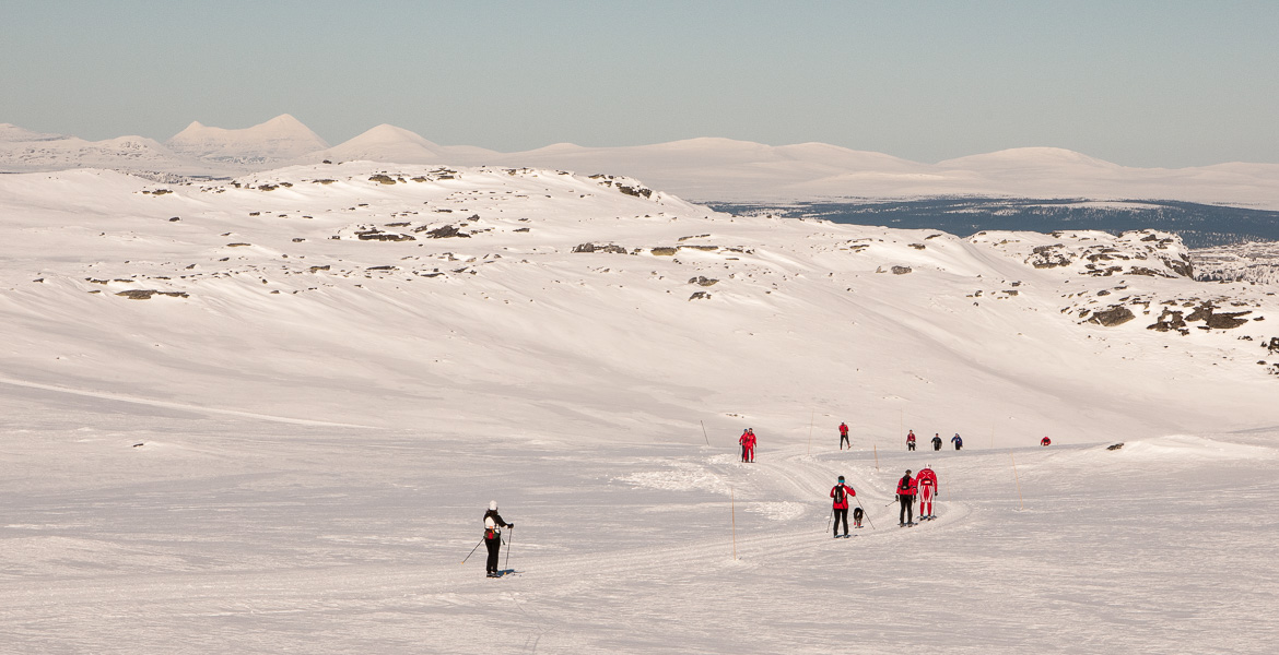 Slagsfjella, med Rondane i bakgrunnen